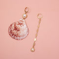 Fashion Style Natural Shell-shaped Stud Earrings