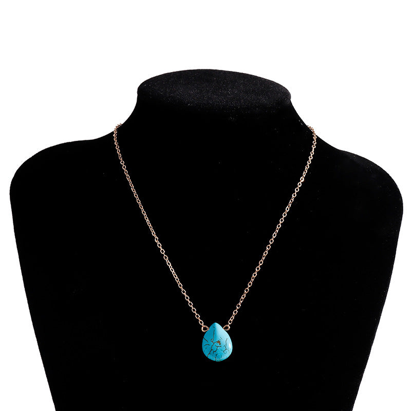Simple Lucky Number 8-word Short Necklace Jewelry