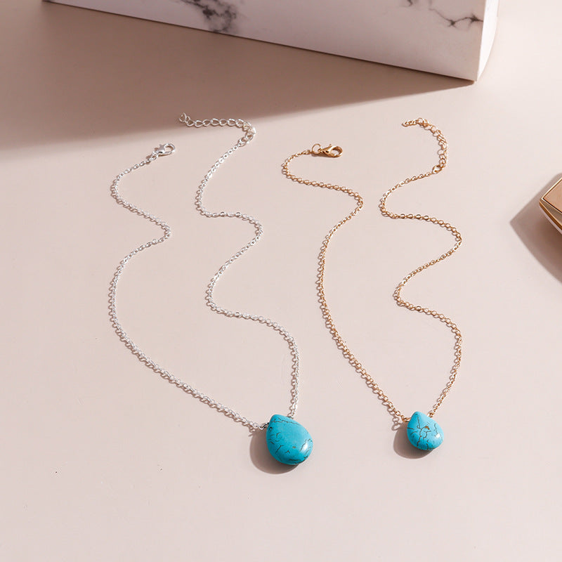 Simple Lucky Number 8-word Short Necklace Jewelry